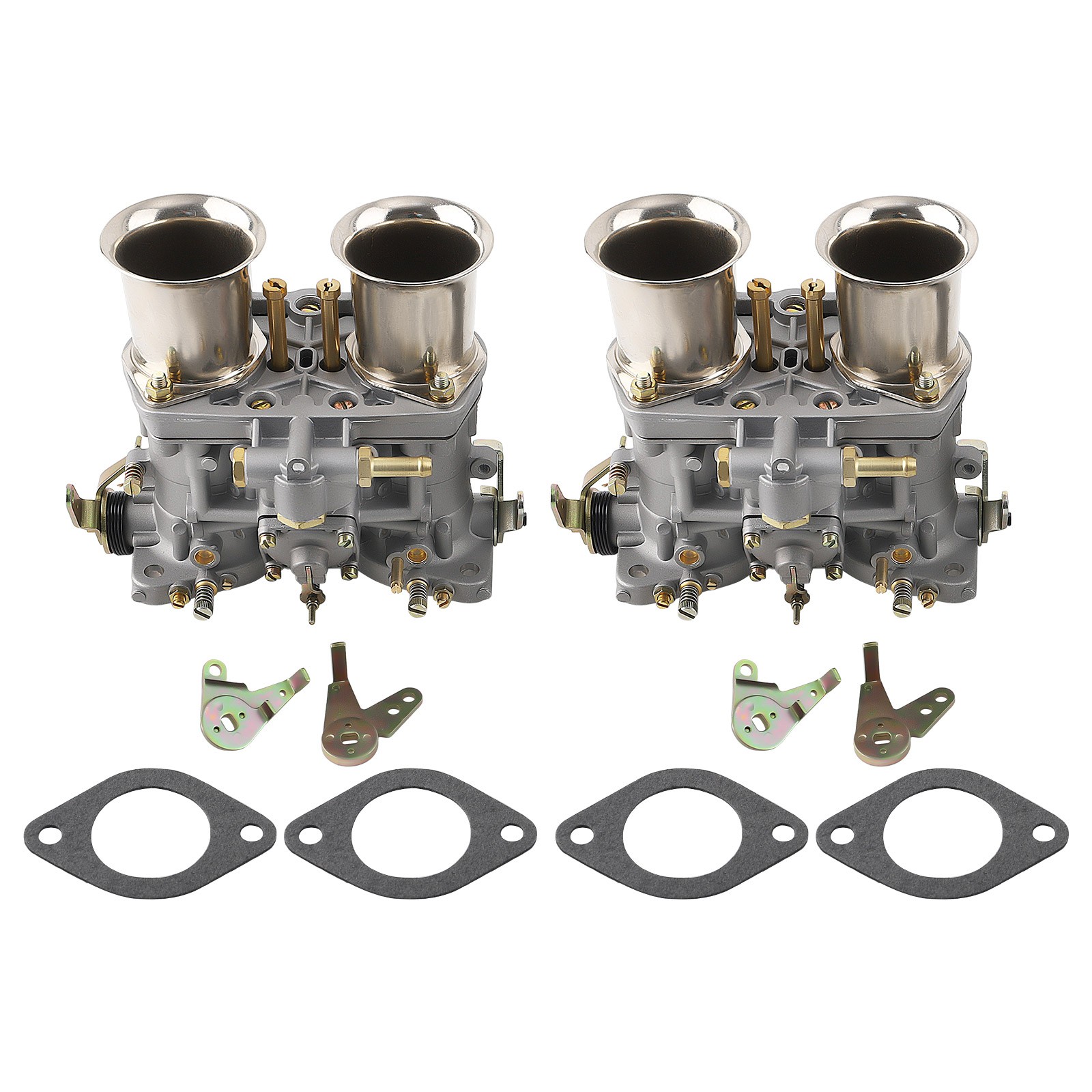 2PCS 44 IDF 44MM CARBURETTORS CARBY FOR VW BUG BEETLE FIAT PORSCHE 1968-1979