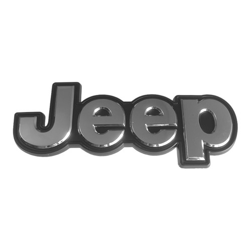 Rear Liftgate Jeep Emblem Silver Logo Badge for Cherokee 2014-2018