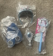DISNEY CINDERELLA 4 PC GIRLS COSTUME ACCESSORIES NEW FREE SHIP