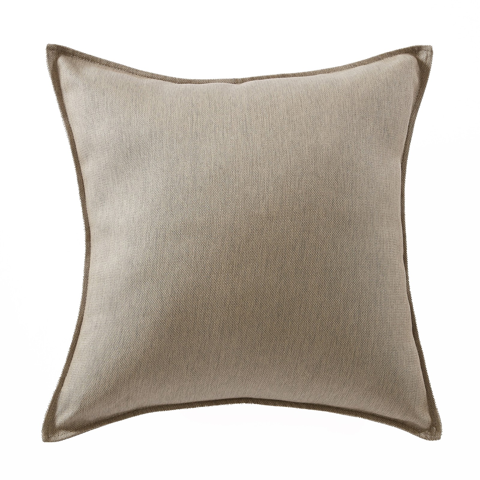 Housse de coussin extérieur 60x60 sable pour canapé de terrasse et jardin moderne