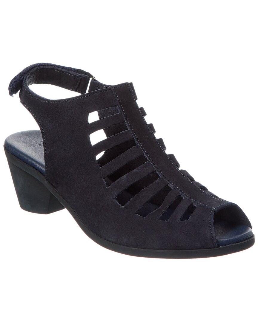 Arche Soexor Leather Sandal Women's Blue 36