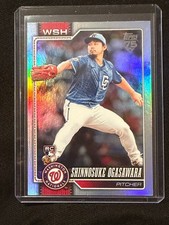 Shinnosuke Ogasawara 2026 Topps Rainbow Foil #32 (RC) - Nationals