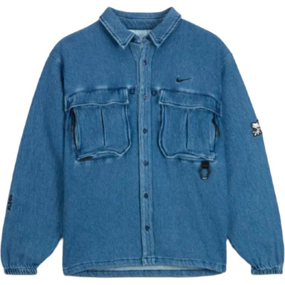 Nike X Nocta Opal Lily Pad Denim Shirt FZ3261-486 | eBay