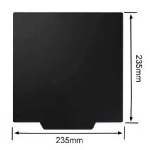 Magnetic Heated Bed Sticker for 3D Printers 235x235mm Effective Adhesion - Zdjęcie 6 z 9