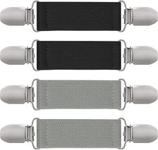 Winter Mitten Clips Elastic Stainless Steel Gloves Clips for Toddler Kids Adults