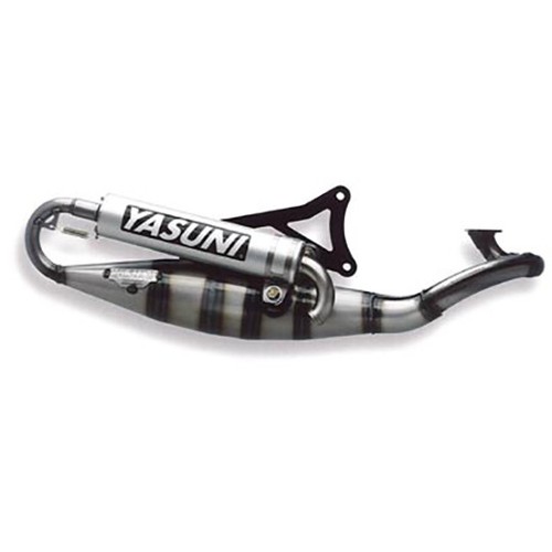 Pot D'échappement Yasuni ECO Pour Scooter MBK 50 Booster, Yamaha BWS 50, Italjet Pista - Homologué, Neuf, Livré Conforme Photo