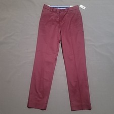 NWT Brooks Brothers Milano Fit Lightweight Advantage Red Chino Stretch Pants 30