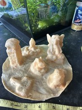 Small Fairy Garden Items, Frog Rabbit Campfire Fairy Sign Postbox moulds 