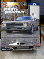 Hot Wheels Fast & Furious 1970 Chevrolet Nova SS with Real Riders