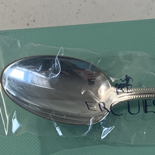 Ercuis Silver Plated Coffee Dessert Tea Spoon 5.5" LaFayette France - Picture 2 of 8