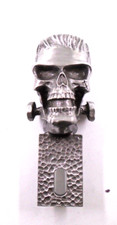 Frankenstein Skull Head License Plate Topper