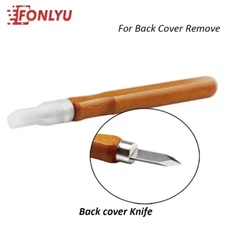 Back glass removal wood handle knife tool chisel for iphone 8 XS 11 12 13 14 Pro