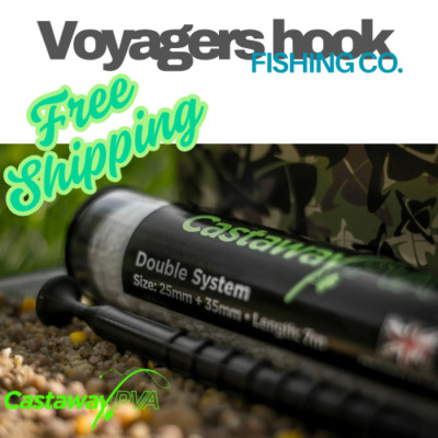 Castaway PVA Mesh System Carp Coarse River Fishing Baiting system / all sizes