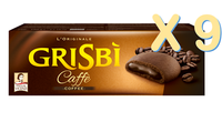 "\" Matilde Vicenzi \" Grisbi' Kekse Kakao Mit Schokocreme Kaffee 9X150G"
