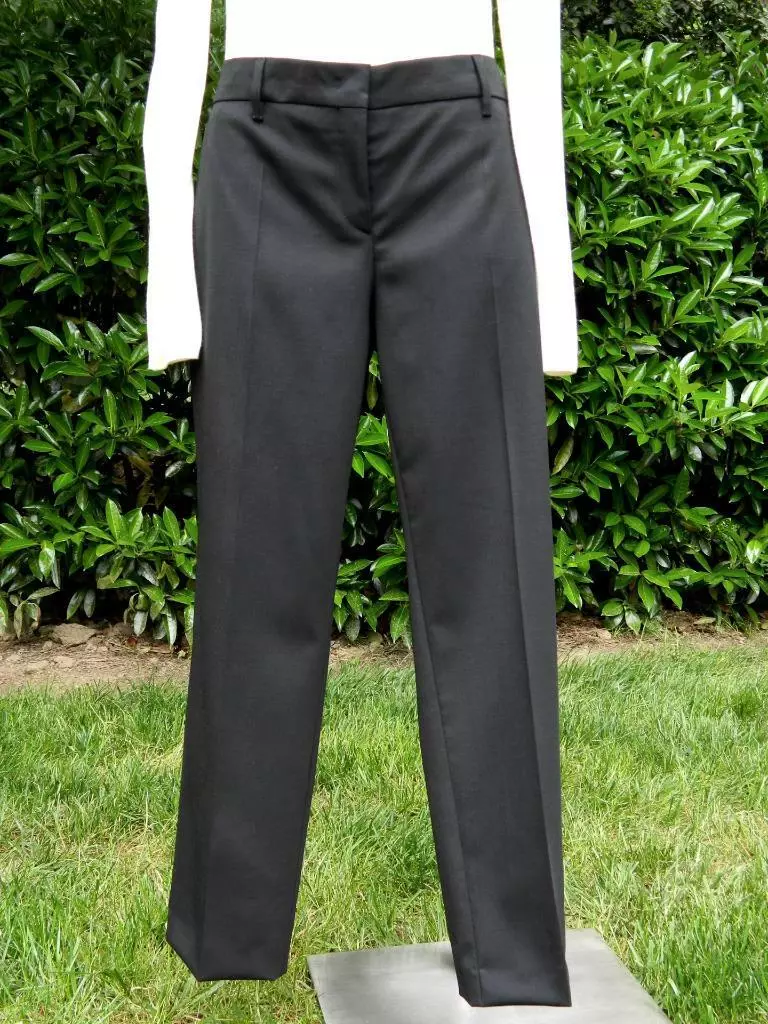 Prada Pants Dress Slacks Black Trousers Stretch NWT $650 48