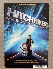 Hitchhiker's Guide to the Galaxy Backer Card Frame-able Collectible not movie