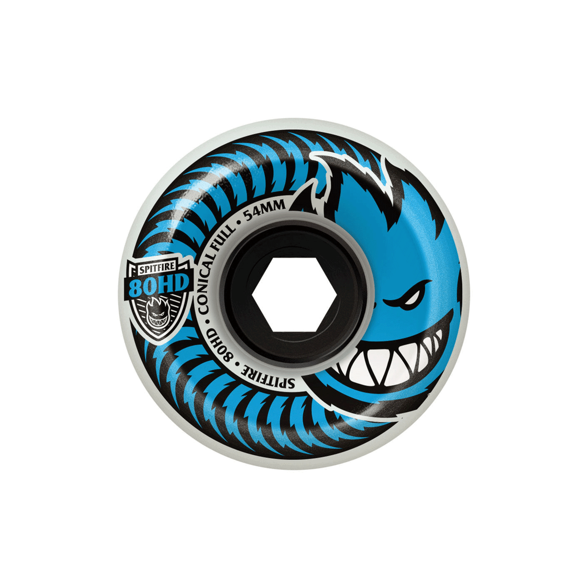 Spitfire Skateboard Wheels 54mm 80HD Conical Full 80A Soft