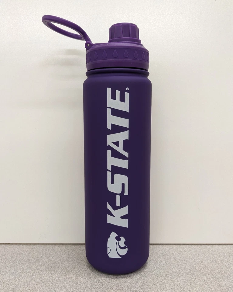 FANATIC GROUP 20oz Kansas State University K-State Wildcats Insulated Stainless Water Bottle