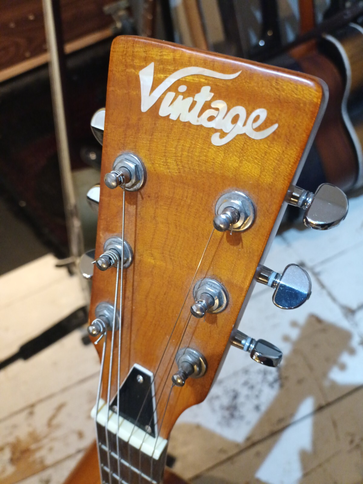 Vintage VRC800AMF electro resonator guitar eBay