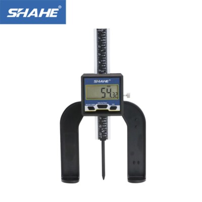 SHAHE Mini Electronic Height Depth Gauge For Router Tabler 0-80mm 3 1/8 inch