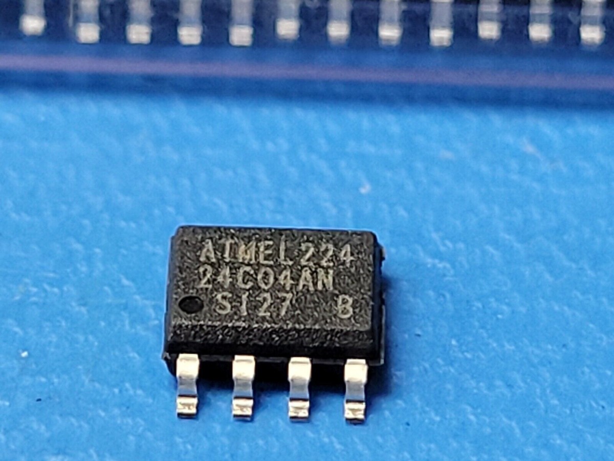 100 PCS) AT24C04AN-10SI-2.7 ATMEL IC EEPROM 4KBIT I2C 400KHZ 8SOIC