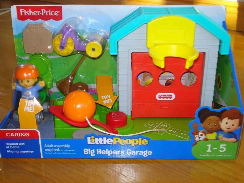 Fisher price big helpers garage hotsell