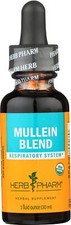 Herb Pharm Organic Mullein Leaf Extract for Respiratory Support 1 Oz