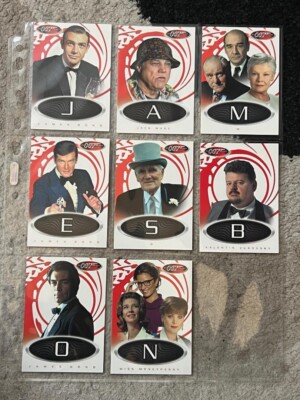 James Bond 007 40th Anniversary 2002 J A M E S B O N Trading Card Game MISSING D