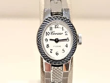 VINTAGE RARE EXPORT USSR OVAL MECHANICAL WOMEN WATCH BRACELET"CORSAR"(CHAIKA)