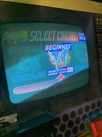 working Speed Up Gaelco jamma arcade video game pcb board C6A