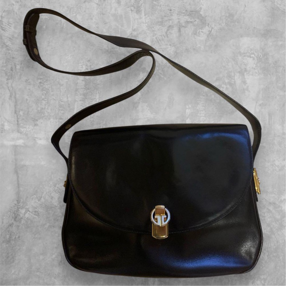 Gucci G Metal Fittings One Shoulder Vintage Bag