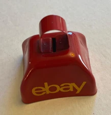 ebay branded red cow bell