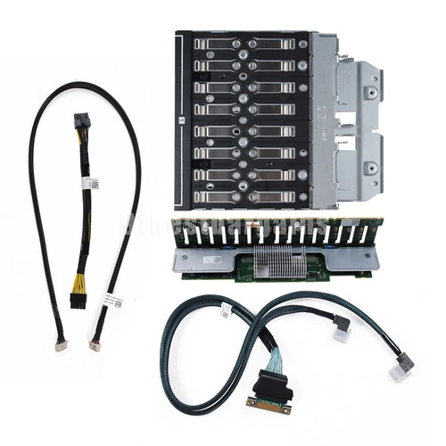 Dell Poweredge R730 R830 16 Bay HDD Backplane Cage Upgrade Kit P51CF 8TGM0 - 第 1/5 張圖片