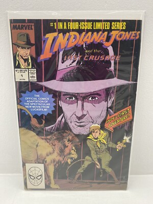 Indiana Jones And The Last Crusade #1 Marvel Comics Bagged And