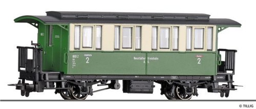 Model: HOe gauge DC. Passenger coach KBi of the NKB.