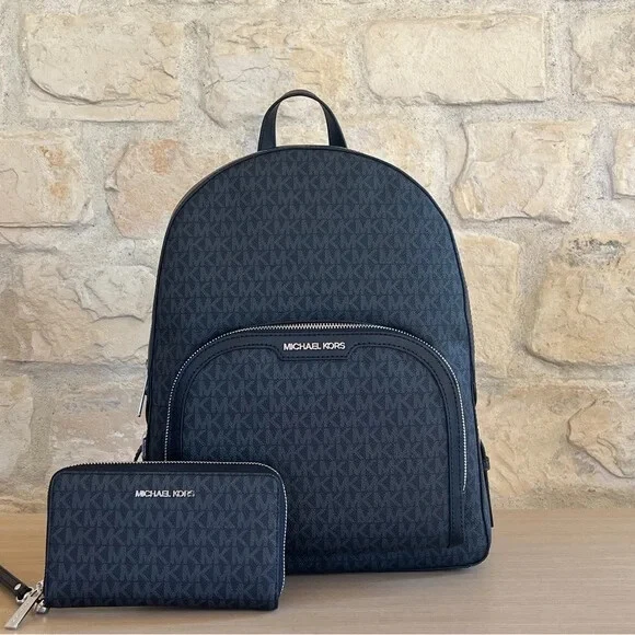 Michael kors sale backpack with wallet