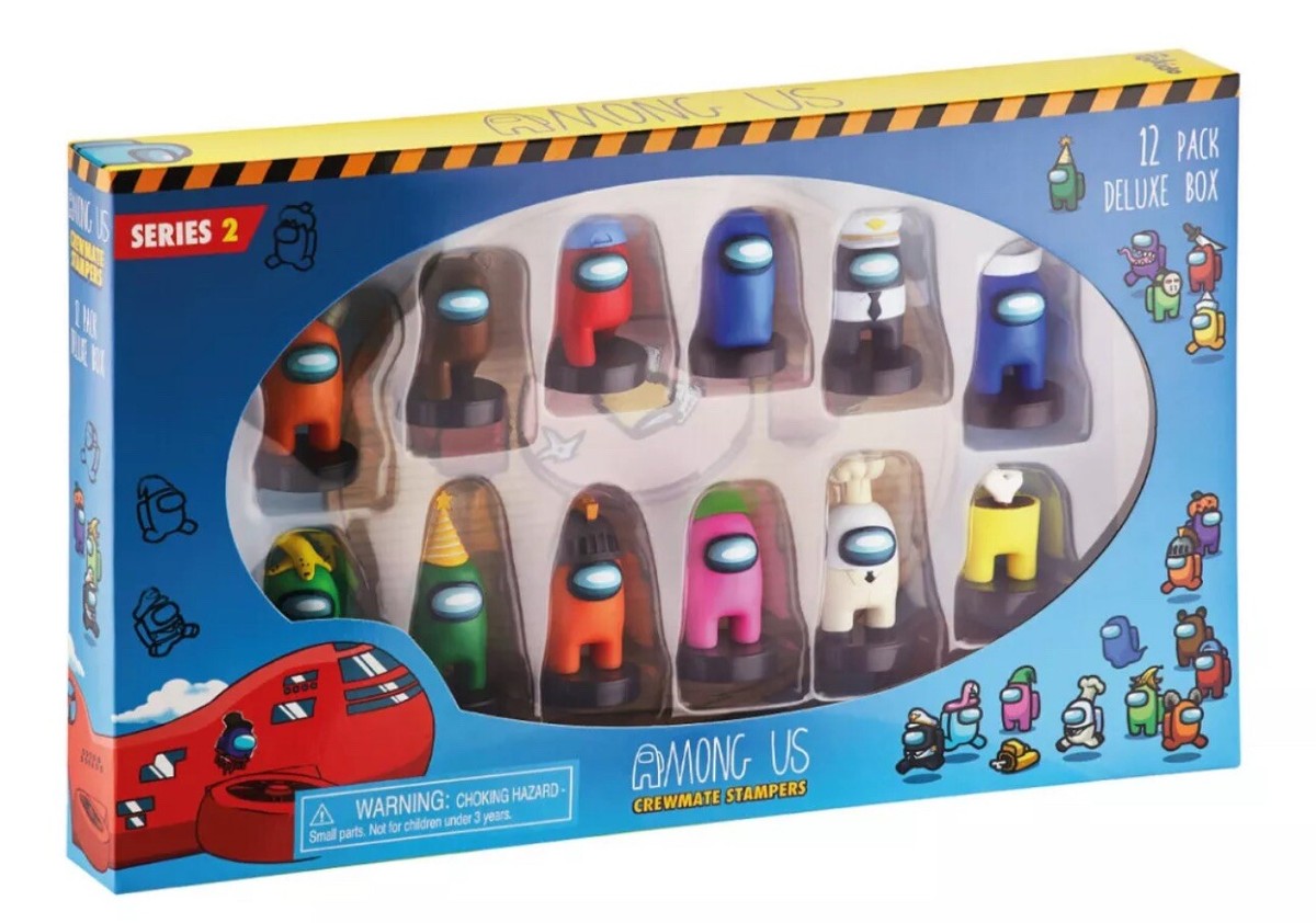 Among Us Series 2 Crewmate Characters Stampers Figures 12 Pack