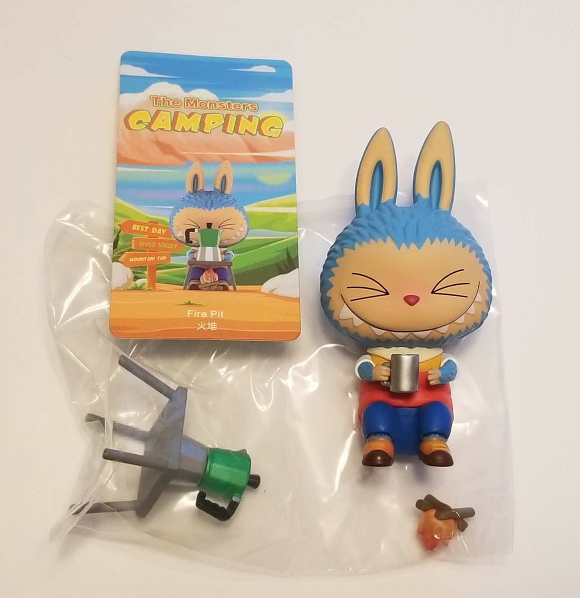 Pop Mart How2Work Labubu The Monsters Camping Series Vinyl Figure