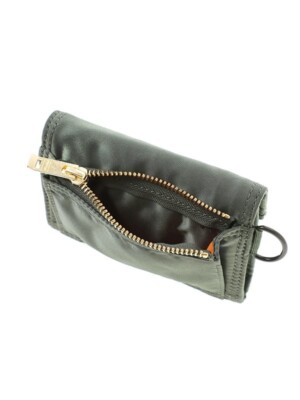 PORTER TANKER POCKET WALLET (M) Sage Green 622-27847 Unisex