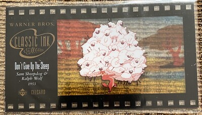 Vintage 1996 Warner Bros Classic Ink Cel Card Don't Give Up The