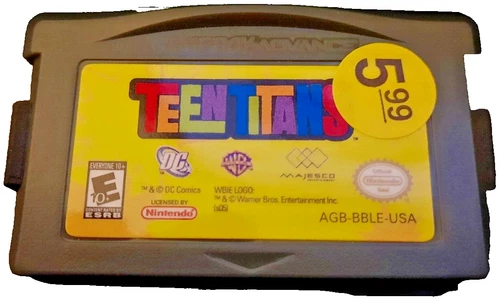 Teen Titans Nintendo Game Boy Advance - Cartridge only, generic case