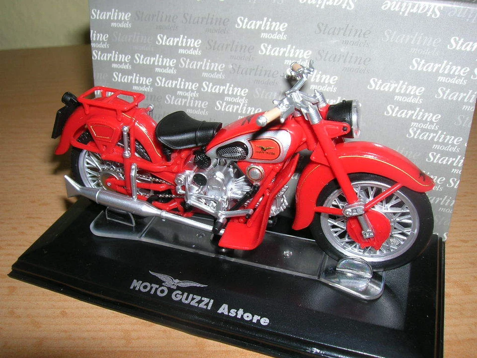 Starline Moto Guzzi Astore Motorrad 1:24 Neu OVP - Bild 3 von 3