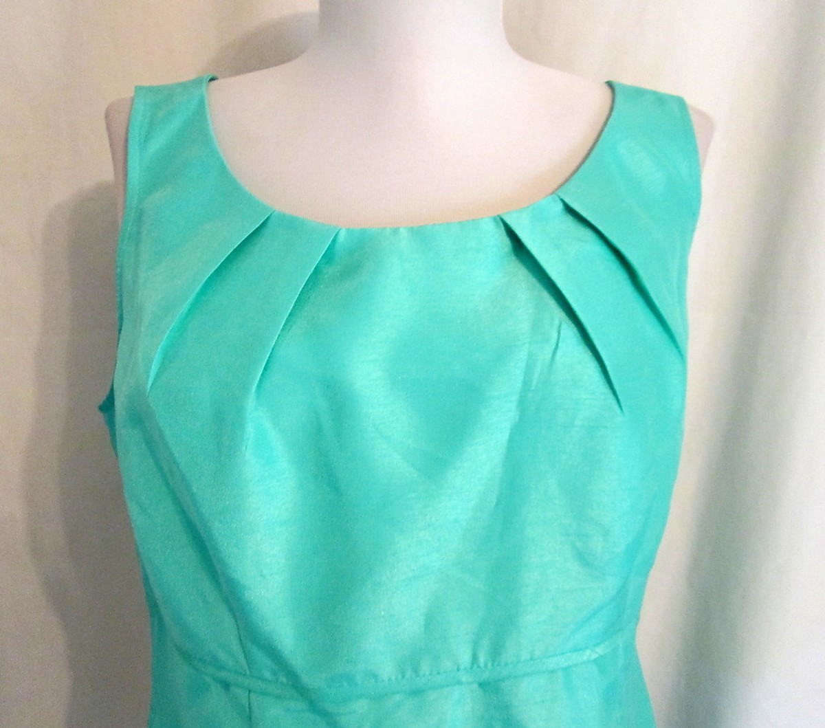 Dana Kay SEAFOAM GREEN sleeveless empire waist dress Misses size 10 * New | eBay Dana Kay SEAFOAM GREEN sleeveless empire waist dress Misses size 10 * New | eBay