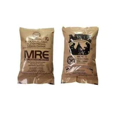 MRE U.S. Military Ready to Eat Chosen Randomly from 2 4 6 Pack Test Date 2025