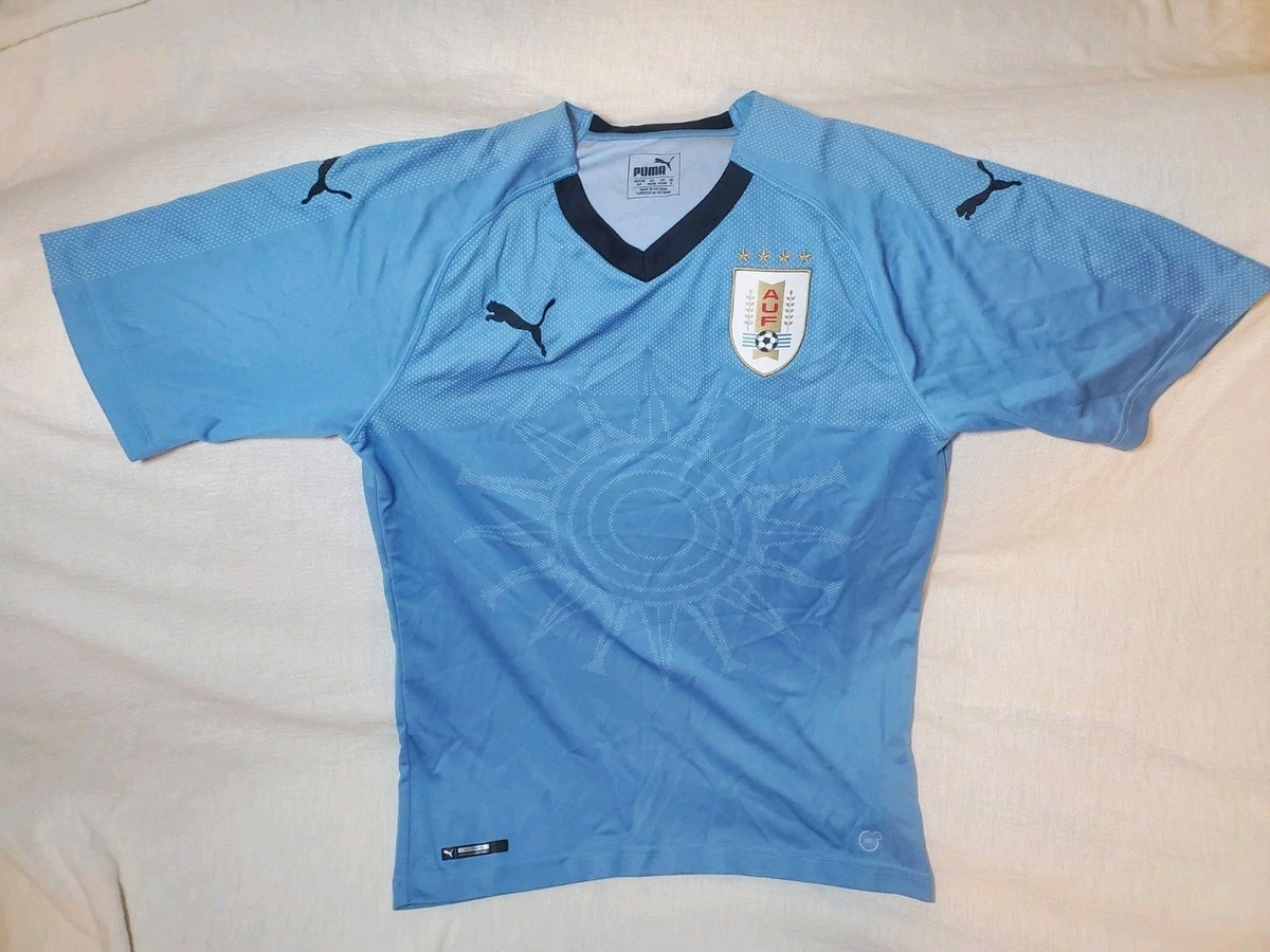 PUMA【サッカー ウルグアイ代表】2018-2019 トレーニングシャツ Uruguay 2018/2019 Home Jersey Shirt Soccer Football Size Small | eBay