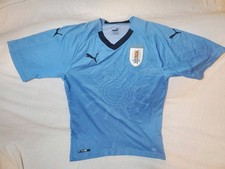 Uruguay 2018/2019 Home Jersey Shirt Soccer Football Size Small