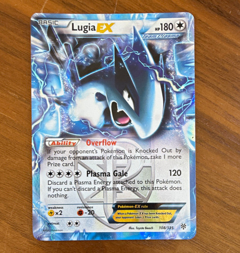 Lugia EX 108/135 - Plasma Storm - Holo Pokemon TCG Eng