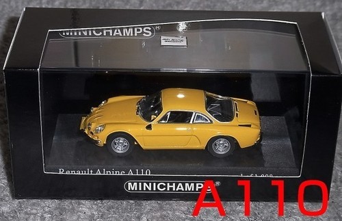 Kit à Monter Provence Moulage 1/43 - Alpine Renault A110 Cabriolet - Complet