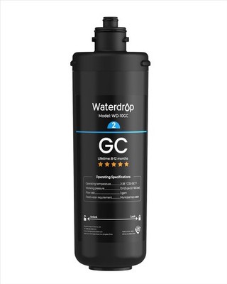 Waterdrop WD-10GC Under Sink Water Filter, Replacement for Waterdrop TSA 3-stage