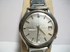 Vintage Seiko DX  Sealion M110 6106-8060 Automatic Day/Date Silver Mens Watch